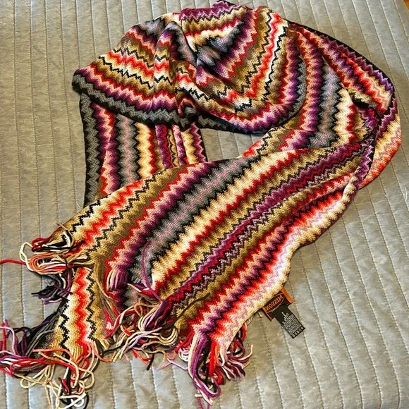 Missoni Multi-color scarf - Picture 1 of 5